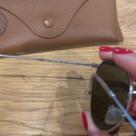 Ray-Ban metal round sunglasses - Picture 3 of 3
